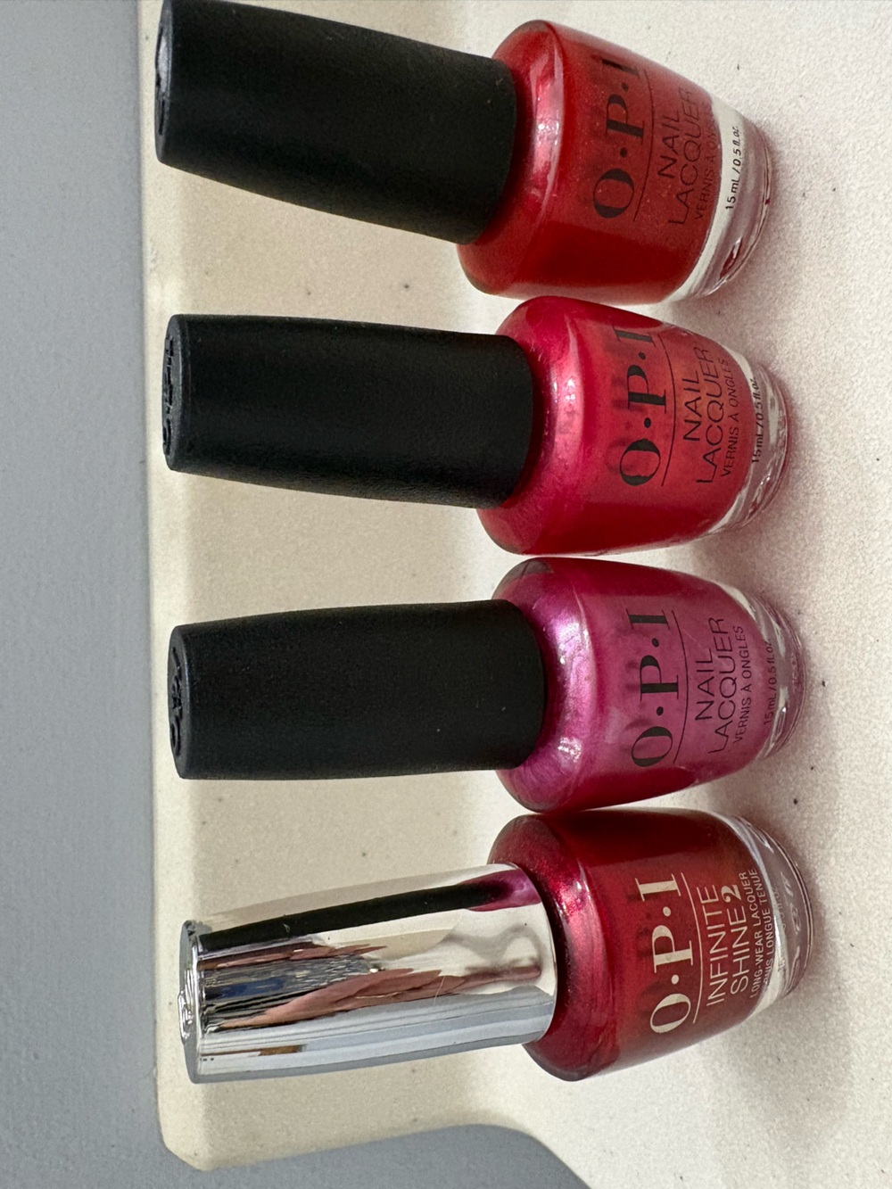 OPI nail polish, bundling 4 bottles